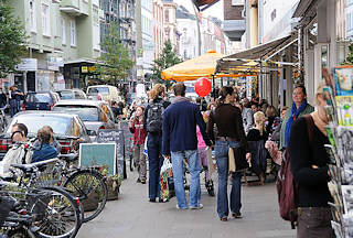 8107 Geschfte in der Ottenser Hauptstrasse - Einkaufen im Stadtteil.