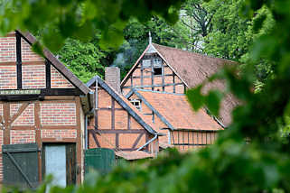 7430 Fachwerkhäuser - Bauernhäuser im Wendland; Lübeln, Gemeinde Küsten.