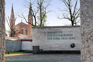 3745 Gedenkstätte Plötzensee in Berlin - die Gedenkstätte Plötzensee erinnert an die Opfer des Nationalsozialismus im Strafgefängnis Berlin-Plötzensee.