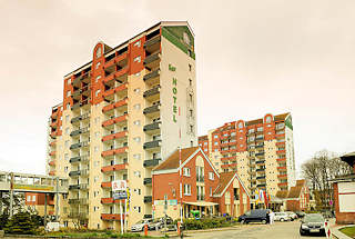 4167 Kurhotel am Strand vom Ostseebad Heringsdorf / Usedom.